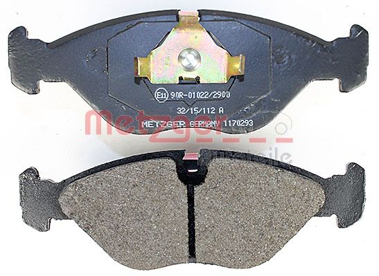METZGER 1170293 Bremsbelagsatz, Scheibenbremse
